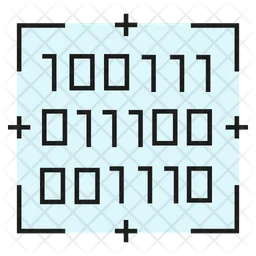 Binary number  Icon