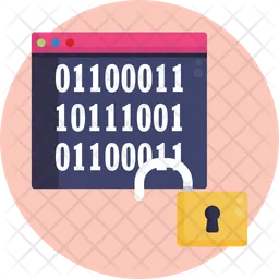 Binary Password  Icon