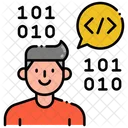 Binary Programmer Programmer Developer Icon