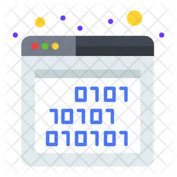 Binary Programming  Icon