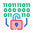 Binary Security Code Icon