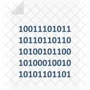 Binary Sheet  Icon
