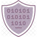 Binary Shield  Icon