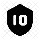 Binary Shield  Icon