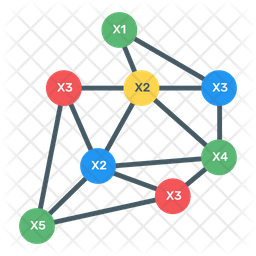 Binary Tree Icon - Download in Flat Style