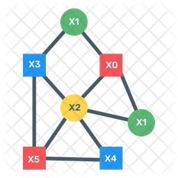 Binary Tree Icon - Download in Flat Style