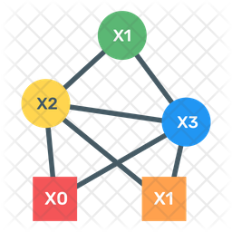 Binary Tree Icon - Download in Flat Style