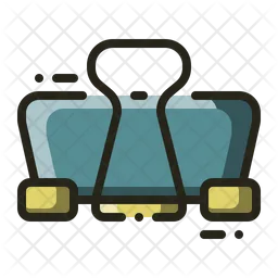 Binder Clip  Icon