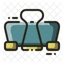 Binder Clip Stationery Icon