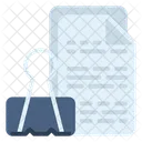 Binder Clip Icon