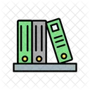 Binder Files Educations Icon