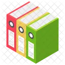 Binders Files File Folders Icon