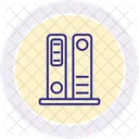 Binders Line Icon Icon