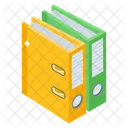Binders Files Documents Icon