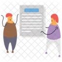 Binding Contract  Icon