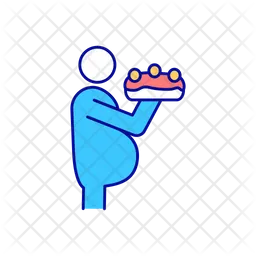 Binge eating  Icon
