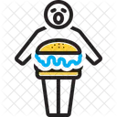 Binging Eating Disorder Icon