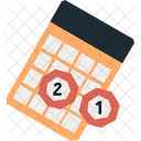Bingo Board Game Sports Day Symbol