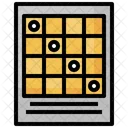 Bingo Card Bingo Game Lottery Icon