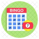 Bingo Game Lotto Lucky Game Icon