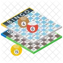 Bingo Lottery Game Casino Icon