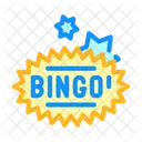 Bingo Game Color Icon