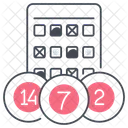 Bingo Game Gambling Icon