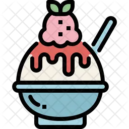Bingsu Ice Cream  Icon