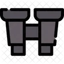 Binocular Observation Vision Icon