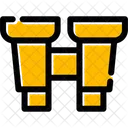 Binocular Observation Vision Icon