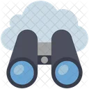 Cloud Computing Binocular Icon