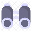Binocular Spyglass View Icon