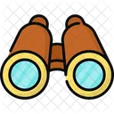 Binocular Spyglass Searching Icon