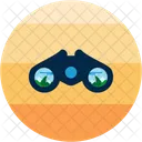 Watching Binocular Travel Icon