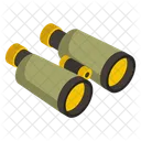 Binoculares del ejército  Icono