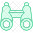 Binoculars Inspection Magnifier Icon