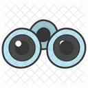 Binoculars Spyglass Fieldglass Icon