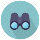 Binoculars Front View Icon