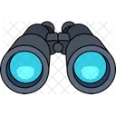 Binoculars Zoom Lens Icon