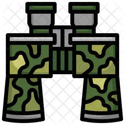 Binoculars Army  Icon