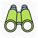 Binoculars Summer Vacation Icon