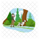 Hunter Dog Binoculars Icon