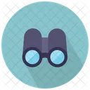 Binoculars Front View Icon