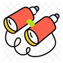 Field Glasses Binoculars Optical Instrument Icon