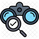 Binoculars Find Search Icon