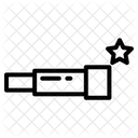Binocullars with star  Icon