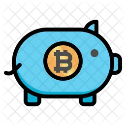 Binóculos bitcoin  Ícone