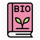 Bio Book Botanic Bio Icon
