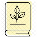 Bio Book Color Shadow Line Icon 아이콘