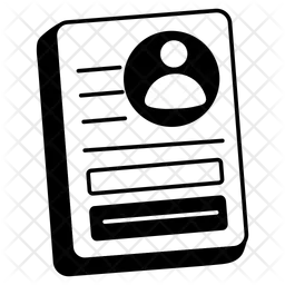 Bio Data  Icon
